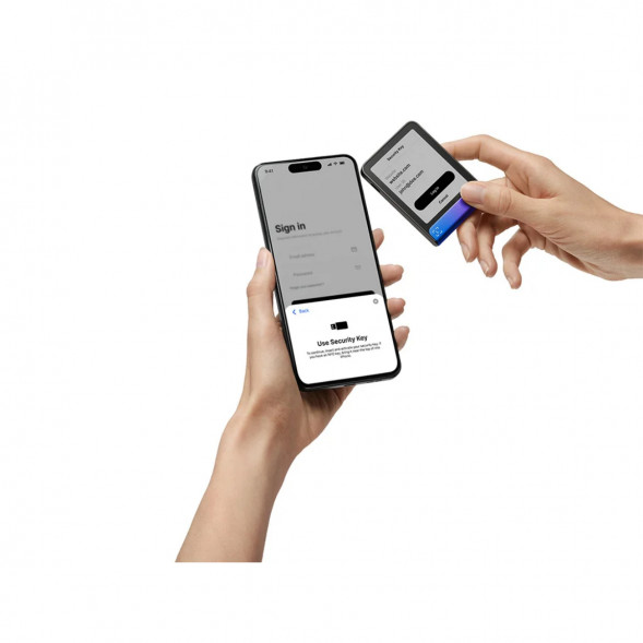 Аппаратный криптокошелек Ledger Flex+Recovery Key, Neptune Blue в Новокузнецке