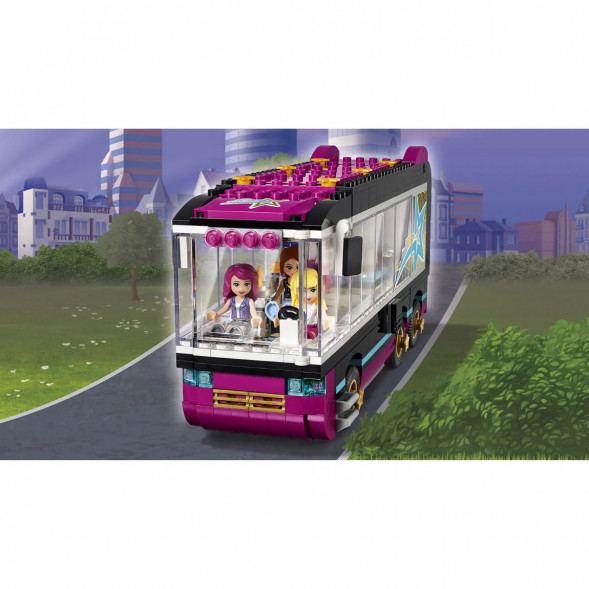 Конструктор LEGO Friends 41106 Поп звезда: гастроли в Новокузнецке