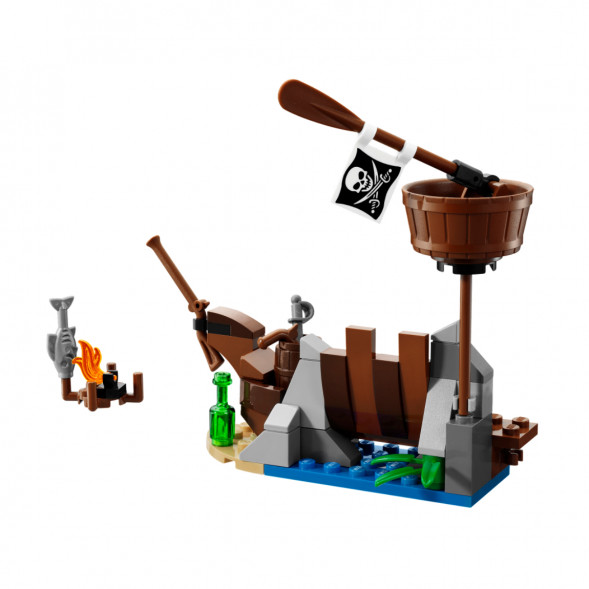 Конструктор LEGO Pirates 70409 Защита обломков корабля в Новокузнецке
