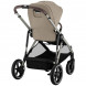 Детская коляска Cybex Gazelle S TPE Almond Beige с корзиной и дождевиком в Новокузнецке