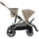 Детская коляска Cybex Gazelle S TPE Almond Beige с корзиной и дождевиком в Новокузнецке