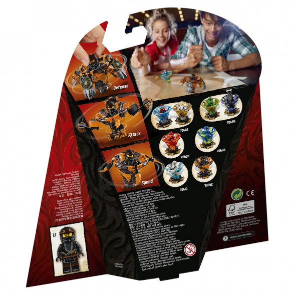 Конструктор LEGO Ninjago 70662 Коул мастер Кружитцу в Новокузнецке
