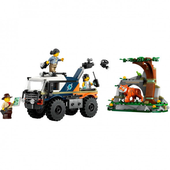 Конструктор LEGO City 60426 Внедорожный грузовик Исследователь джунглей в Новокузнецке