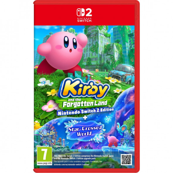 Игра Kirby and the Forgotten Land + Star-Crossed World [Nintendo Switch 2, английская версия] в Новокузнецке
