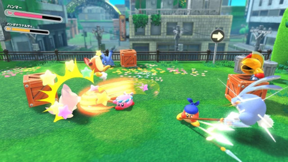 Игра Kirby and the Forgotten Land + Star-Crossed World [Nintendo Switch 2, английская версия] в Новокузнецке