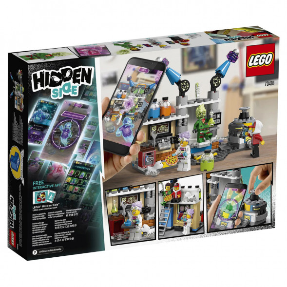 Конструктор LEGO Hidden Side 70418 Лаборатория призраков в Новокузнецке