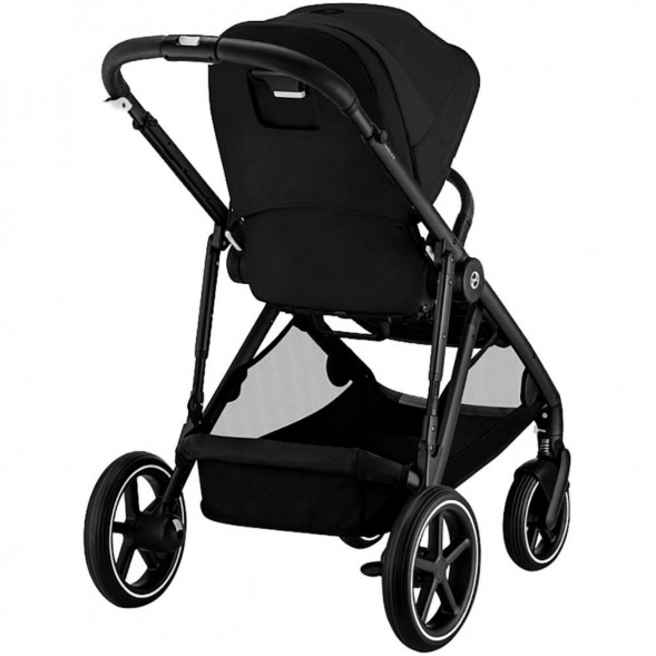Детская коляска Cybex Gazelle S BLK Moon Black с корзиной и дождевиком в Новокузнецке