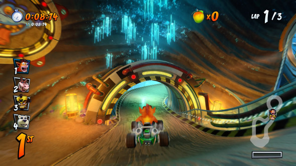 Crash Team Racing Nitro-Fueled [PS4, английская версия] в Новокузнецке