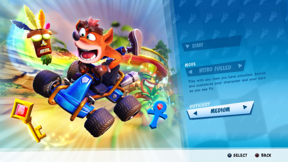 Crash Team Racing Nitro-Fueled [PS4, английская версия] в Новокузнецке