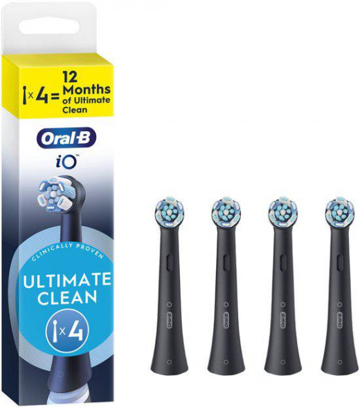 Насадки на зубные щетки Oral-B iO Series Ultimate Clean Black - CrissCross - 4 шт. в Новокузнецке