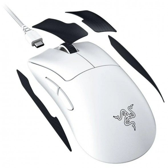 Мышь беспроводная/проводная Razer Deathadder V3 Pro [RZ01-04630200-R3G1] белый в Новокузнецке