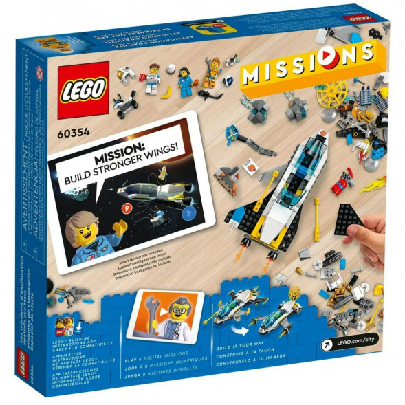 Конструктор LEGO City 60354 Космическая миссия для исследования Марса в Новокузнецке