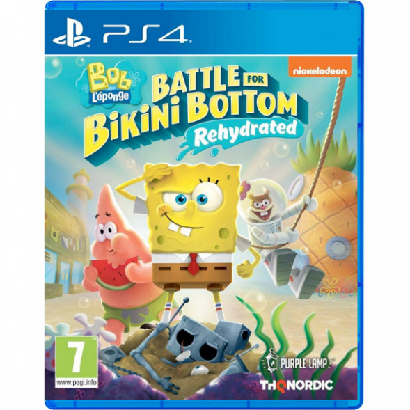 Игра SpongeBob SquarePants: Battle For Bikini Bottom - Rehydrated [PS4, русские субтитры] в Новокузнецке