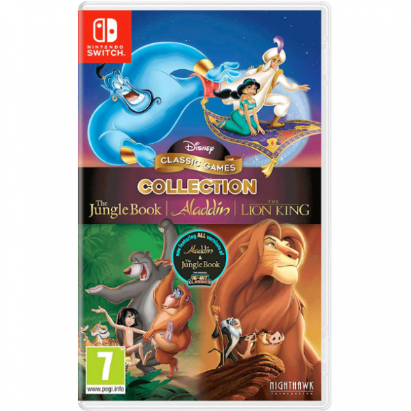 Игра Disney Classic Games: Jungle Book, Aladdin and The Lion King [Nintendo Switch, английская версия] в Новокузнецке