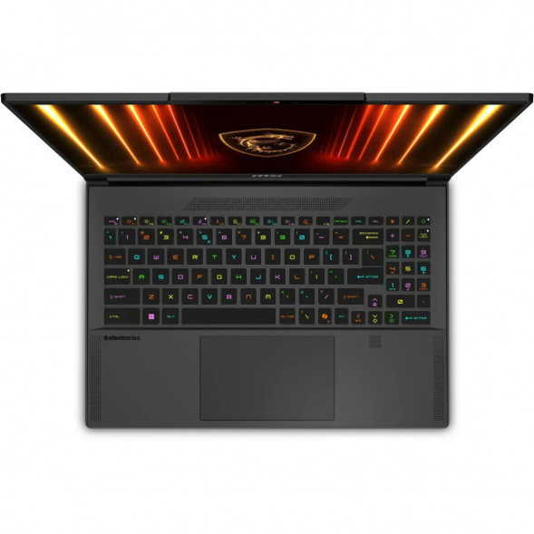 Ноутбук игровой MSI Stealth 16 AI A2HWFG-086XRU (16&amp;quot;, Intel Core Ultra 7, 32ГБ, 1ТБ SSD, RTX 5060, FreeDOS), черный в Новокузнецке