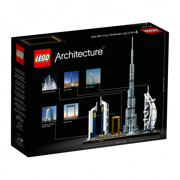 Конструктор LEGO Architecture 21052 Дубай в Новокузнецке