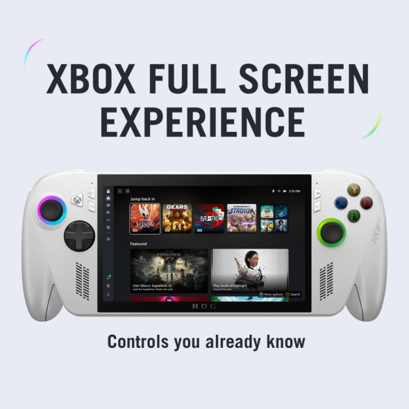 Игровая приставка Asus Rog Ally Xbox 512Gb, Белая в Новокузнецке