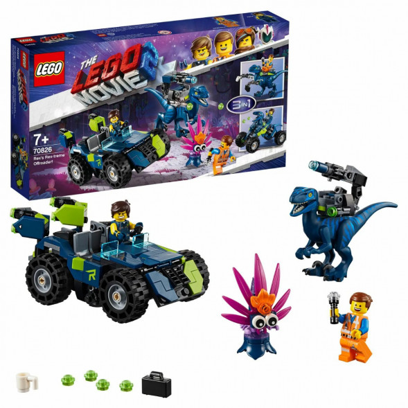 Конструктор LEGO Movie 70826 Рэкстремальный внедорожник Рэкса в Новокузнецке