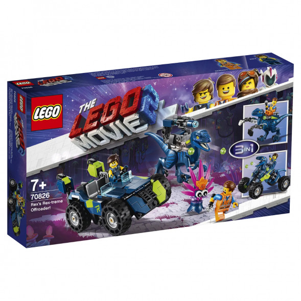 Конструктор LEGO Movie 70826 Рэкстремальный внедорожник Рэкса в Новокузнецке