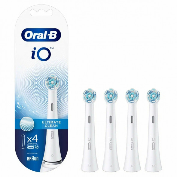 Насадка для электрической зубной щетки Oral-B iO Ultimate Clean White, 4 шт. в Новокузнецке