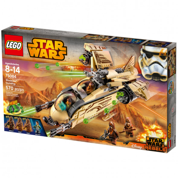 Конструктор LEGO Star Wars 75084 Боевой корабль Вуки в Новокузнецке
