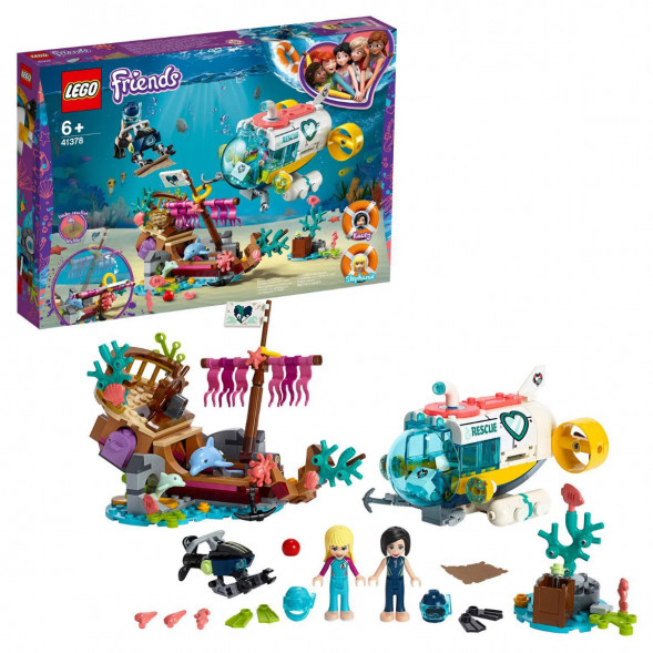 Конструктор LEGO Friends 41378 Спасение дельфинов в Новокузнецке