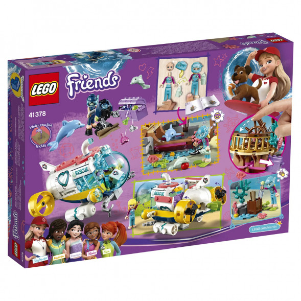 Конструктор LEGO Friends 41378 Спасение дельфинов в Новокузнецке