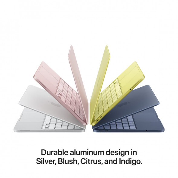 Ноутбук Apple MacBook Neo MHFE4 (A18 Pro 5-Core GPU, 8/512GB), Желтый/Citrus в Новокузнецке