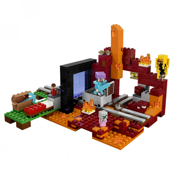 Конструктор LEGO Minecraft 21143 Портал в Подземелье  в Новокузнецке