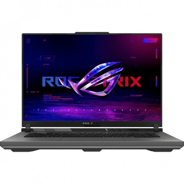 Ноутбук ASUS ROG Strix G16 G614PP-TS207 (16&amp;quot;, IPS, AMD Ryzen 9 8940HX 2.4ГГц, 16 ядер, 32ГБ DDR5, 512ГБ SSD, NVIDIA GeForce RTX 5070 8 ГБ, без ОС), серый в Новокузнецке