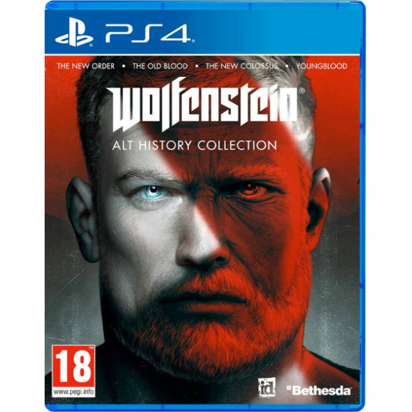Игра Wolfenstein: Alt History Collection [PS4, английская версия] в Новокузнецке