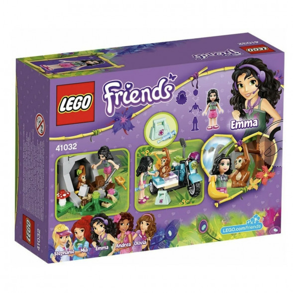 Конструктор LEGO Friends 41032 Джунгли: Мотоцикл скорой помощи в Новокузнецке
