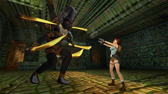 Игра Tomb Raider I-III Remastered [Nintendo Switch, русская версия] в Новокузнецке