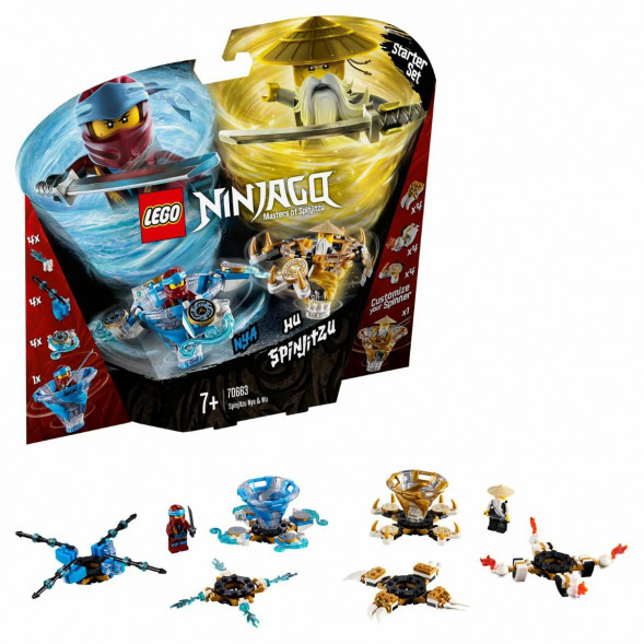 Конструктор LEGO Ninjago 70663 Ния и Ву: мастера Кружитцу в Новокузнецке