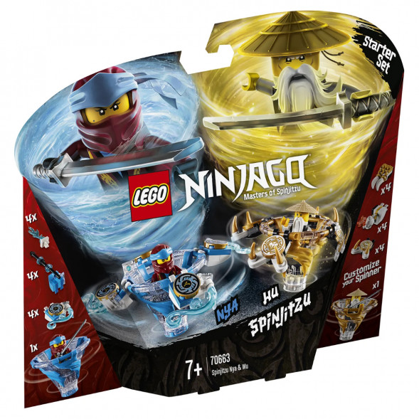 Конструктор LEGO Ninjago 70663 Ния и Ву: мастера Кружитцу в Новокузнецке