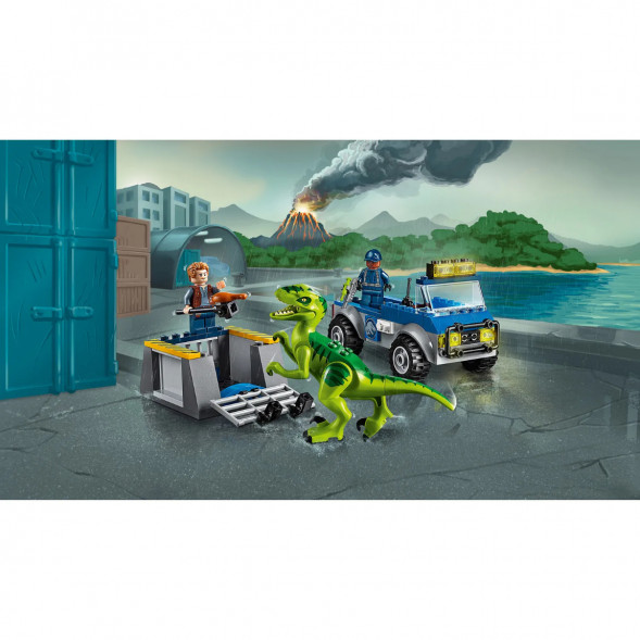 Конструктор LEGO Juniors 10757 Грузовик спасателей для перевозки раптора в Новокузнецке