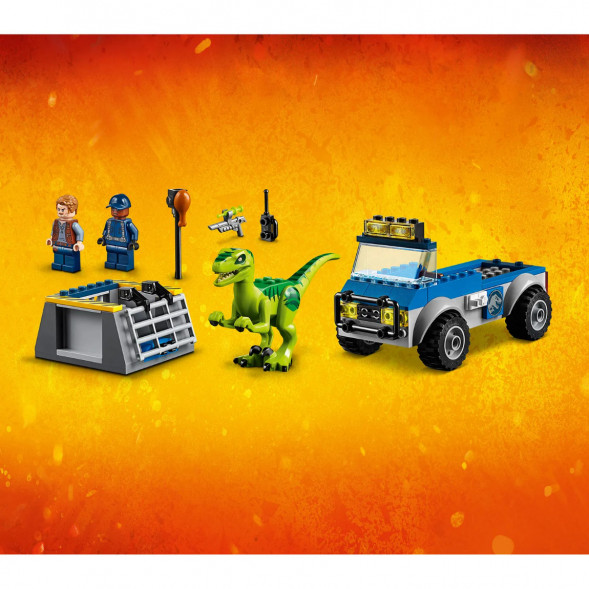 Конструктор LEGO Juniors 10757 Грузовик спасателей для перевозки раптора в Новокузнецке