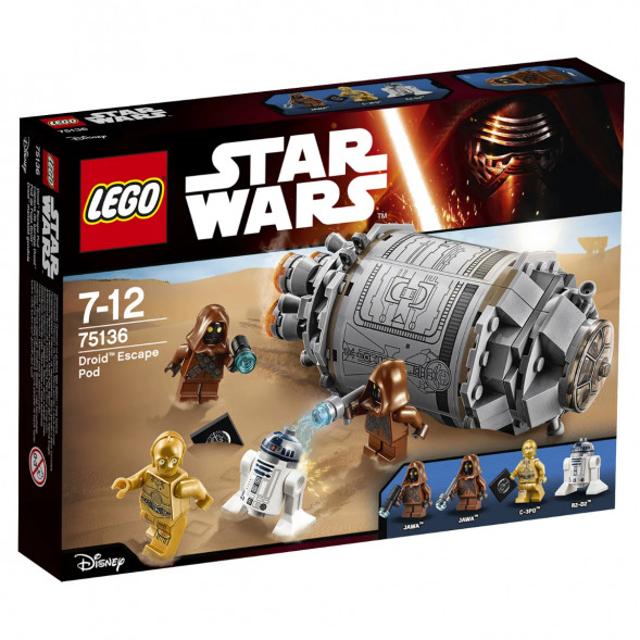 Конструктор LEGO Star Wars 75136 Спасательная капсула дроидов в Новокузнецке